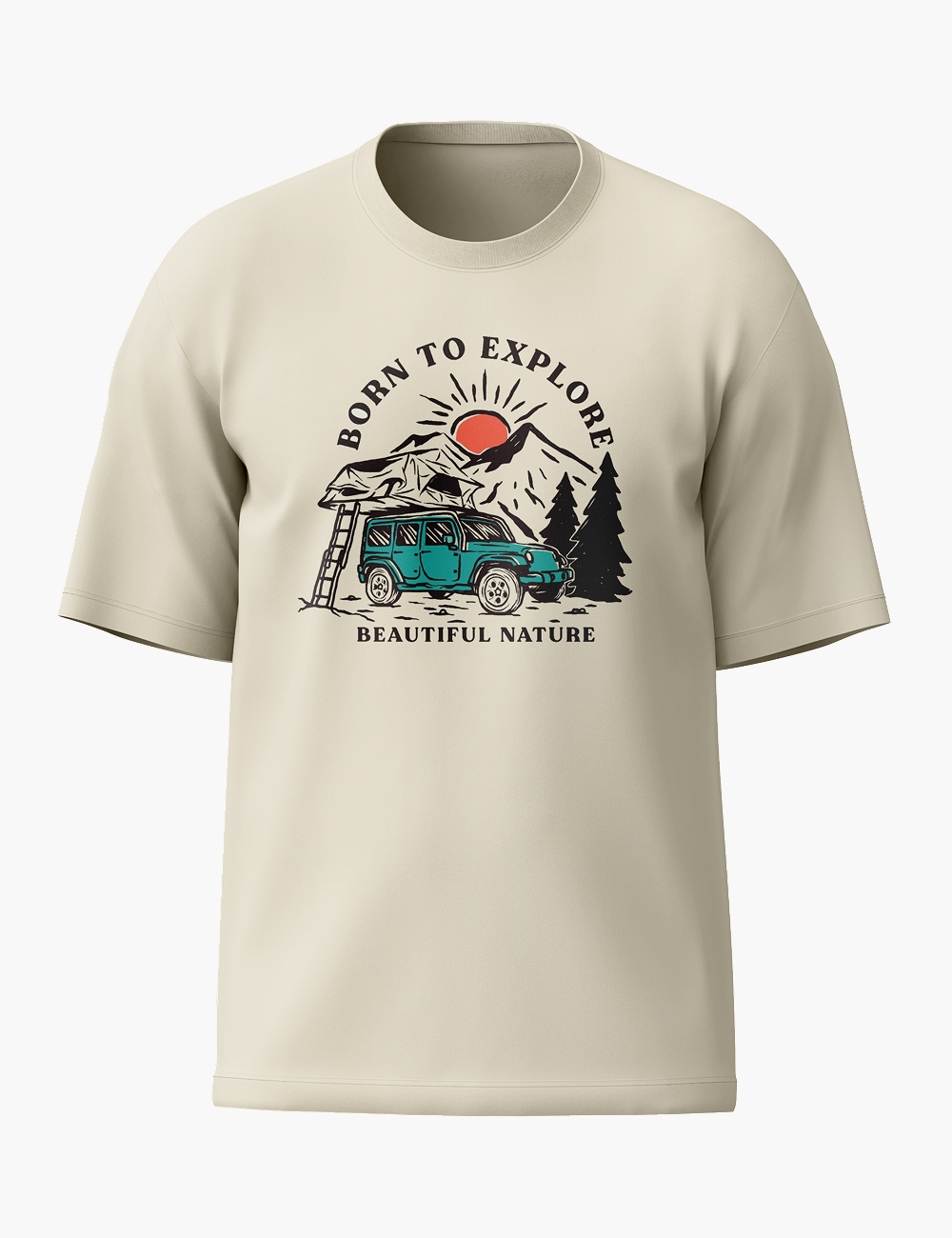 Water-repellent packaway puffer coat