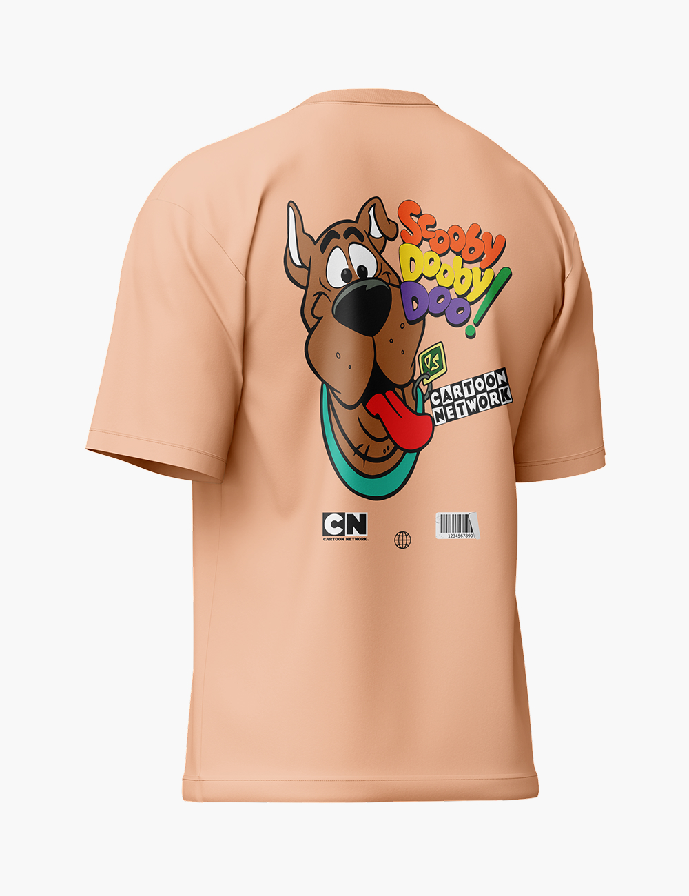 LURI Supima Cotton Unisex Oversized T-Shirt – Scooby-Doo Cartoon Network Edition - Image 4