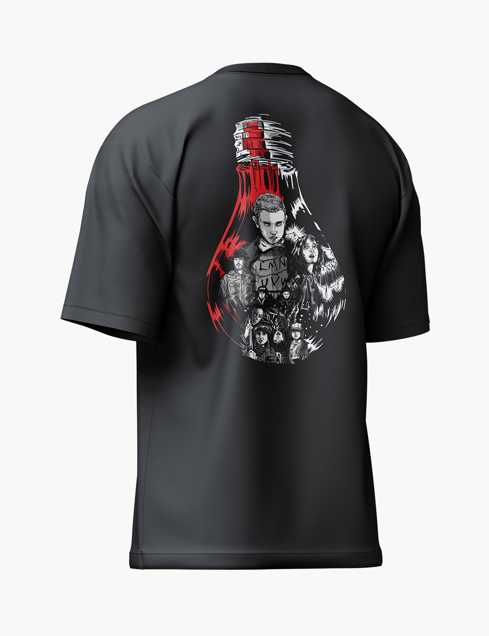 LURI Supima Cotton Unisex Oversized T-Shirt – Bloody Lightbulb Squad