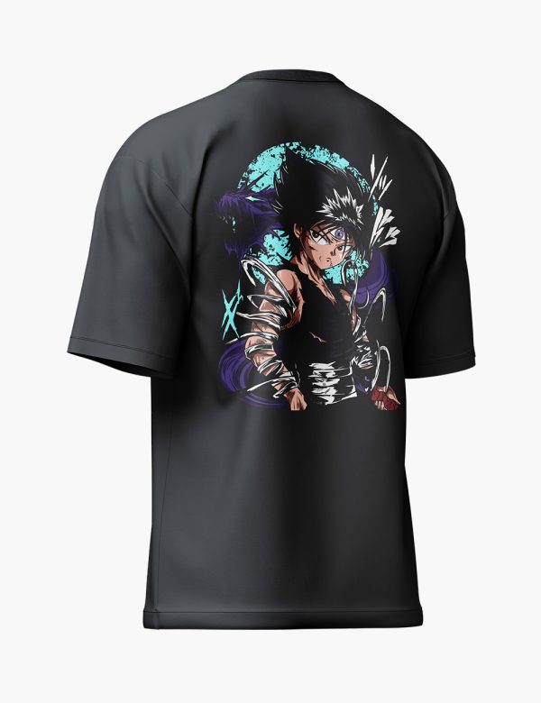 LURI Supima Cotton Unisex Oversized T-Shirt – Shadow Cursed Warrior