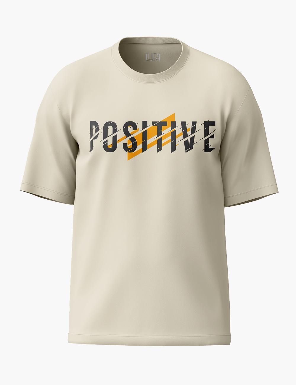 LURI Supima Cotton Unisex Oversized T-Shirt – Positive Edition