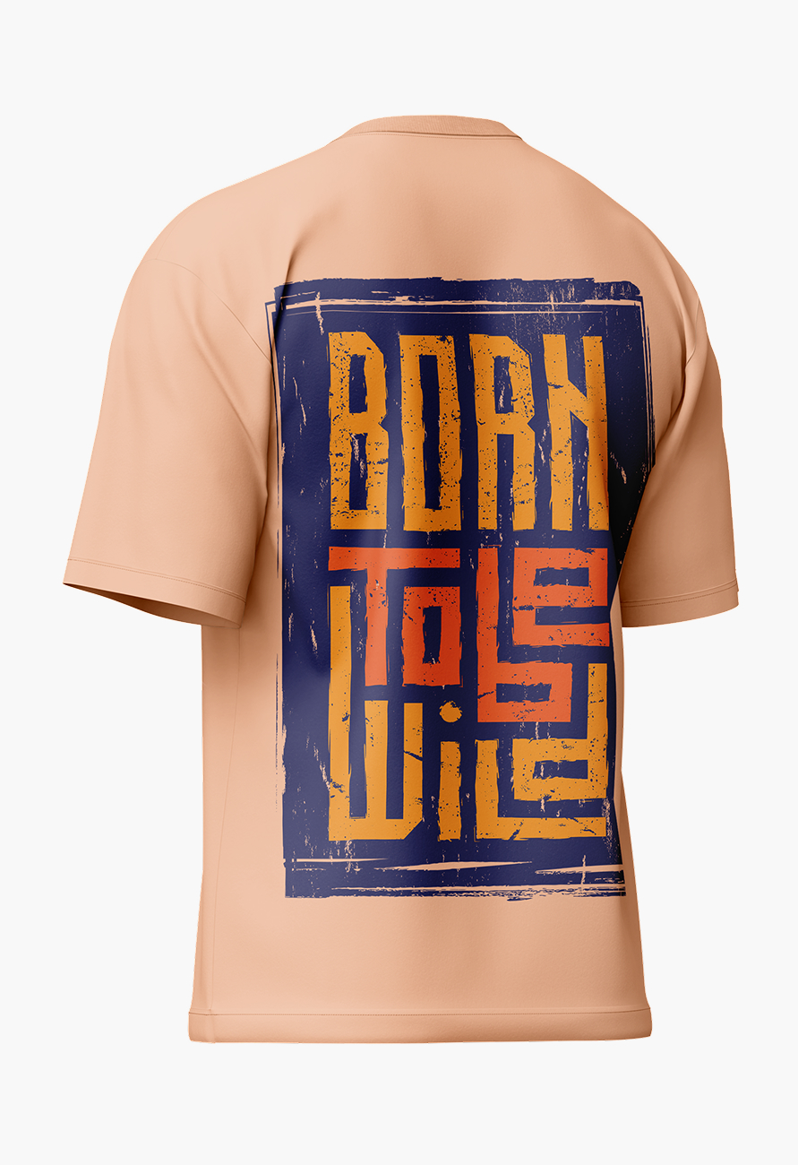 LURI Supima Cotton Unisex Oversized T-Shirt – Born To Be Wild Edition - Image 4