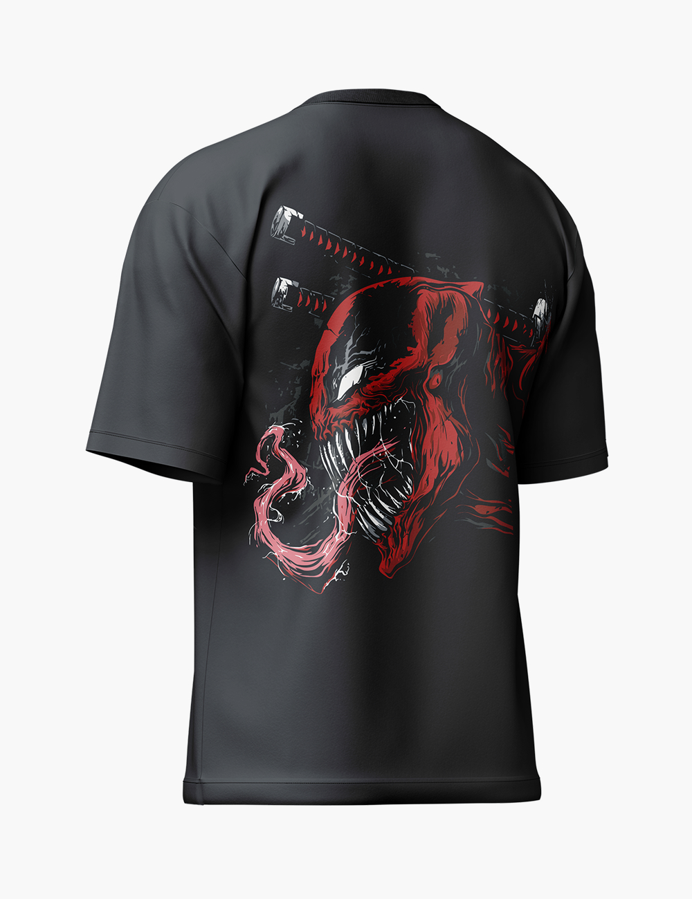 LURI Supima Cotton Unisex Oversized T-Shirt – Carnage Samurai Edition