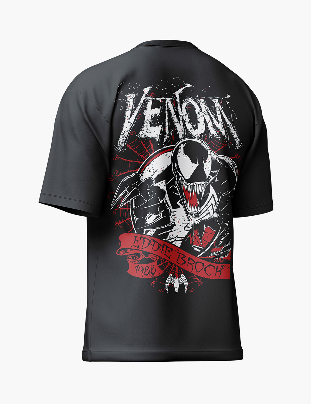 LURI Supima Cotton Unisex Oversized T-Shirt – Venom Origins Edition