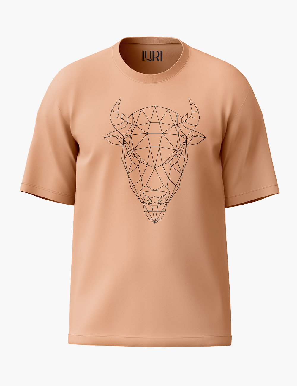 LURI Supima Cotton Unisex Oversized T-Shirt – Ox Geometry