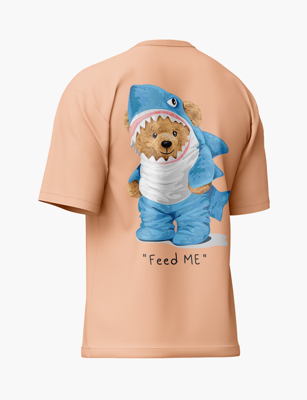 LURI Supima Cotton Unisex Oversized T-Shirt – Feed Me Edition