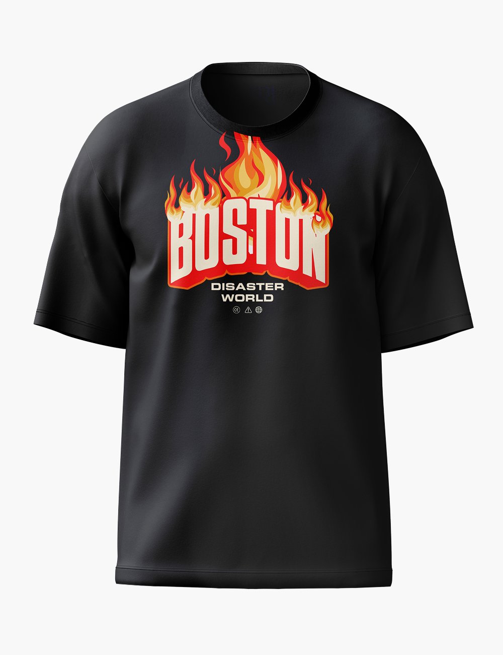 LURI Supima Cotton Unisex Oversized T-Shirt – Boston Edition