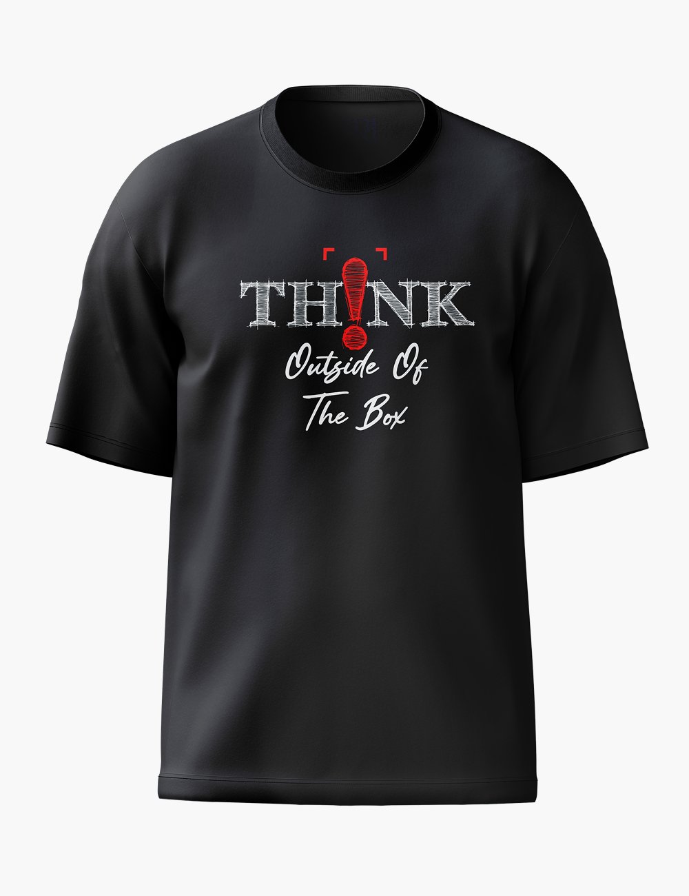 LURI Supima Cotton Unisex Oversized T-Shirt – Think Outside Edition