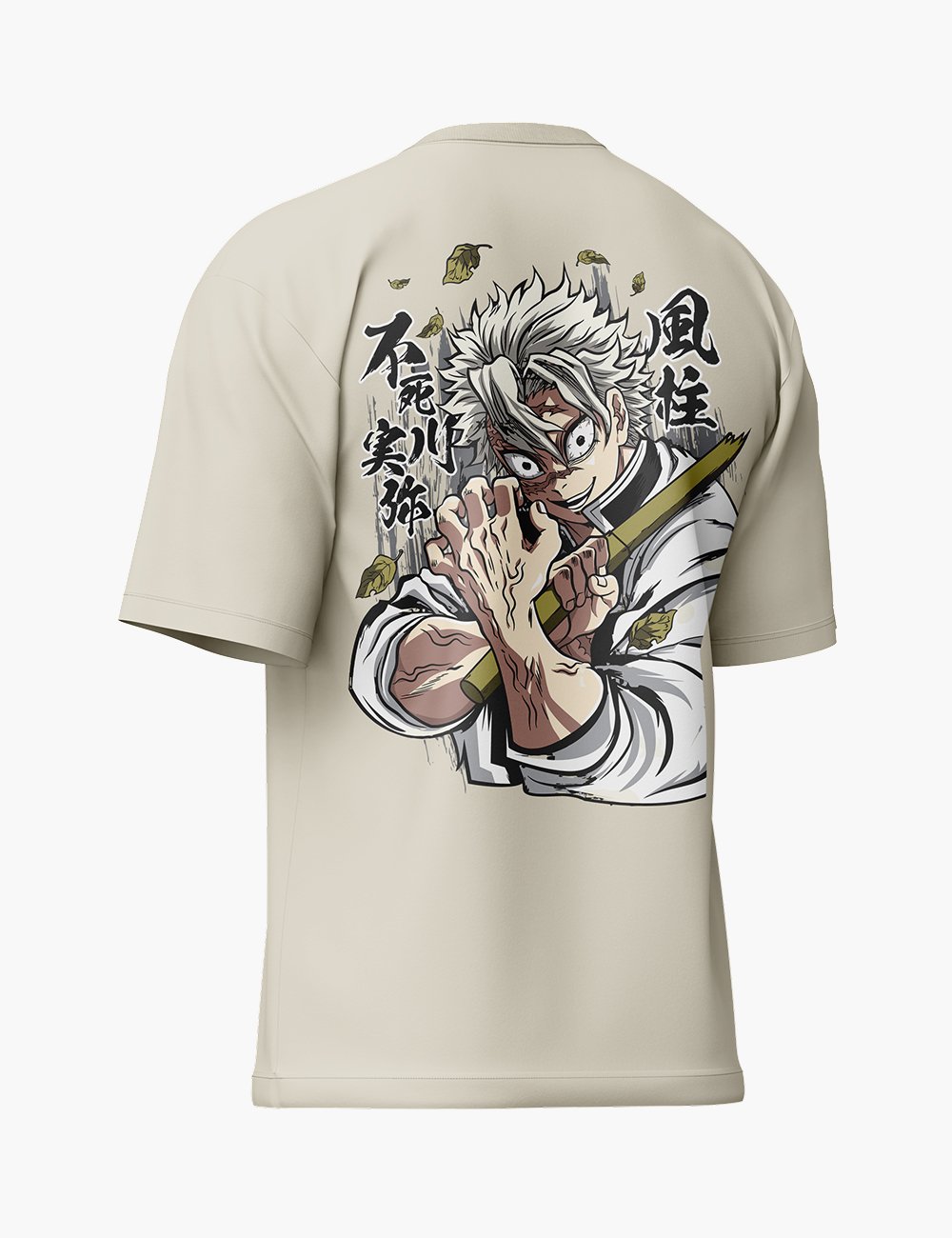LURI Supima Cotton Unisex Oversized T-Shirt – Samurai Spirit Edition