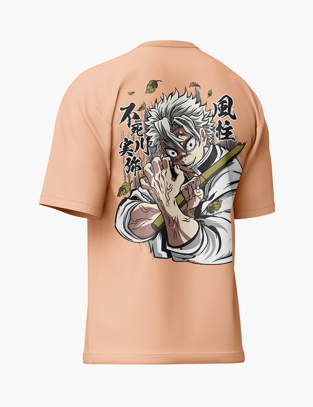 LURI Supima Cotton Unisex Oversized T-Shirt – Samurai Spirit Edition