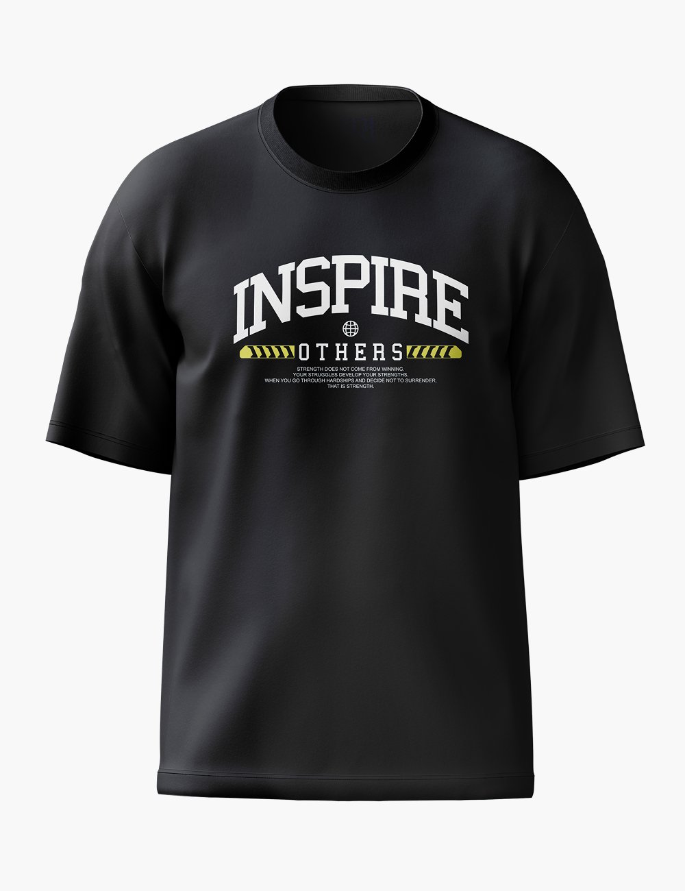 LURI Supima Cotton Unisex Oversized T-Shirt – Inspire Others Edition