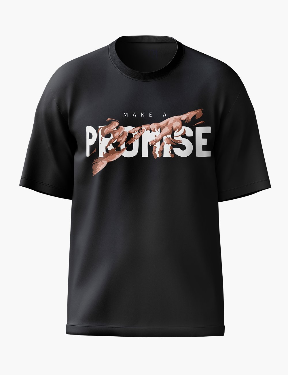 LURI Supima Cotton Unisex Oversized T-Shirt – Promise Bond Edition