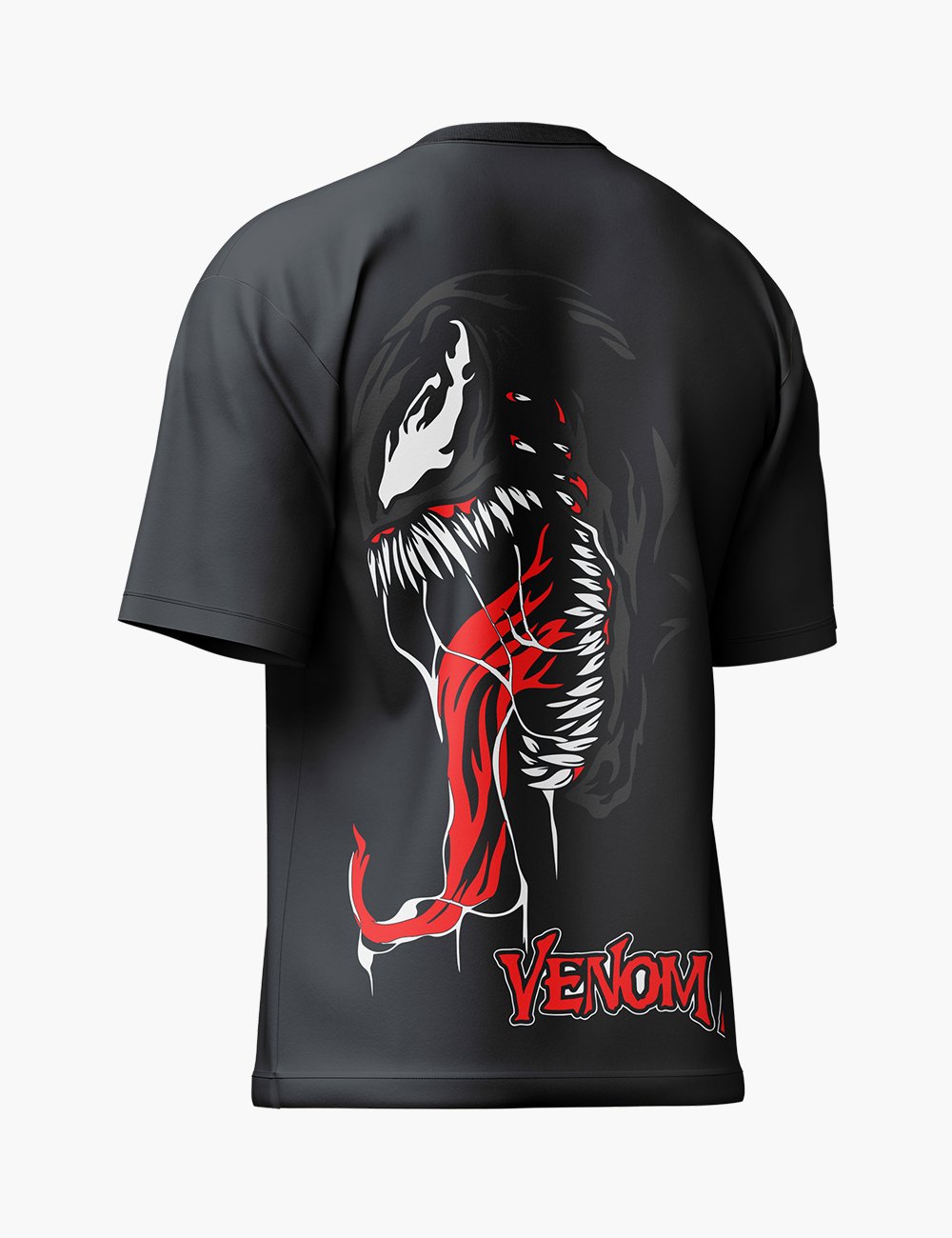 LURI Supima Cotton Unisex Oversized T-Shirt – Venom Strike Edition