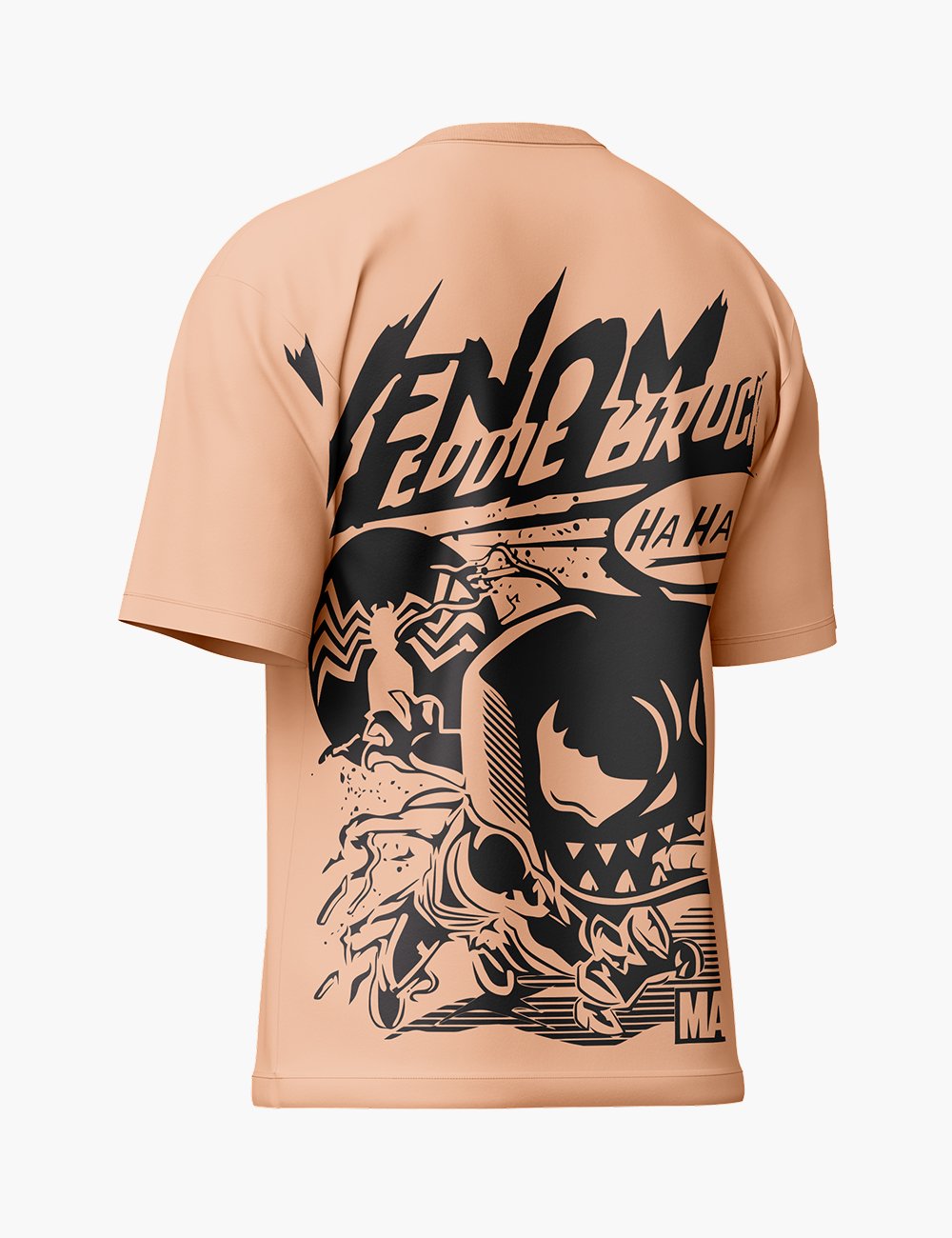 LURI Supima Cotton Unisex Oversized T-Shirt – Venom Retro Edition