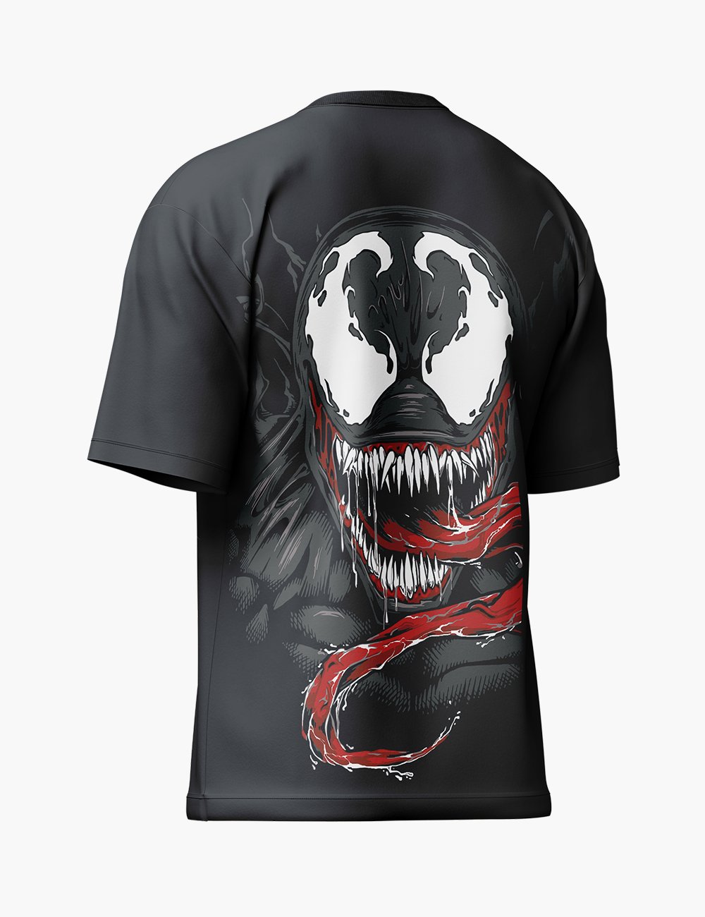 LURI Supima Cotton Unisex Oversized T-Shirt – Venom Rage Edition