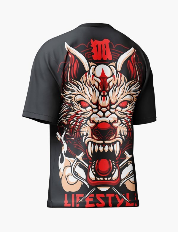 LURI Supima Cotton Unisex Oversized T-Shirt – Bloodfang Alpha Edition