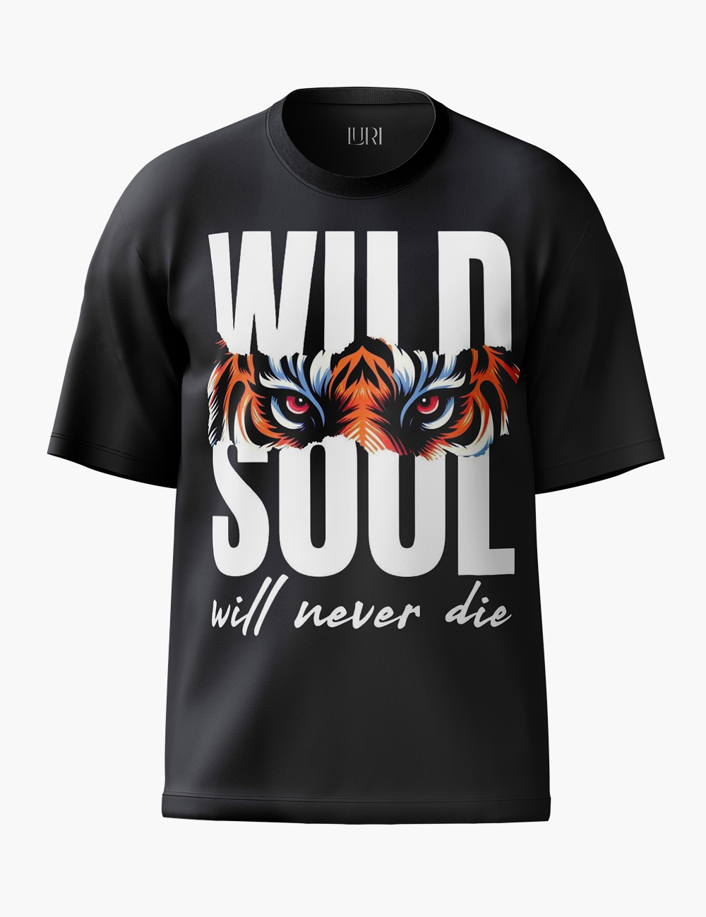 LURI Supima Cotton Oversized T-Shirt – Wild Soul Tiger Edition