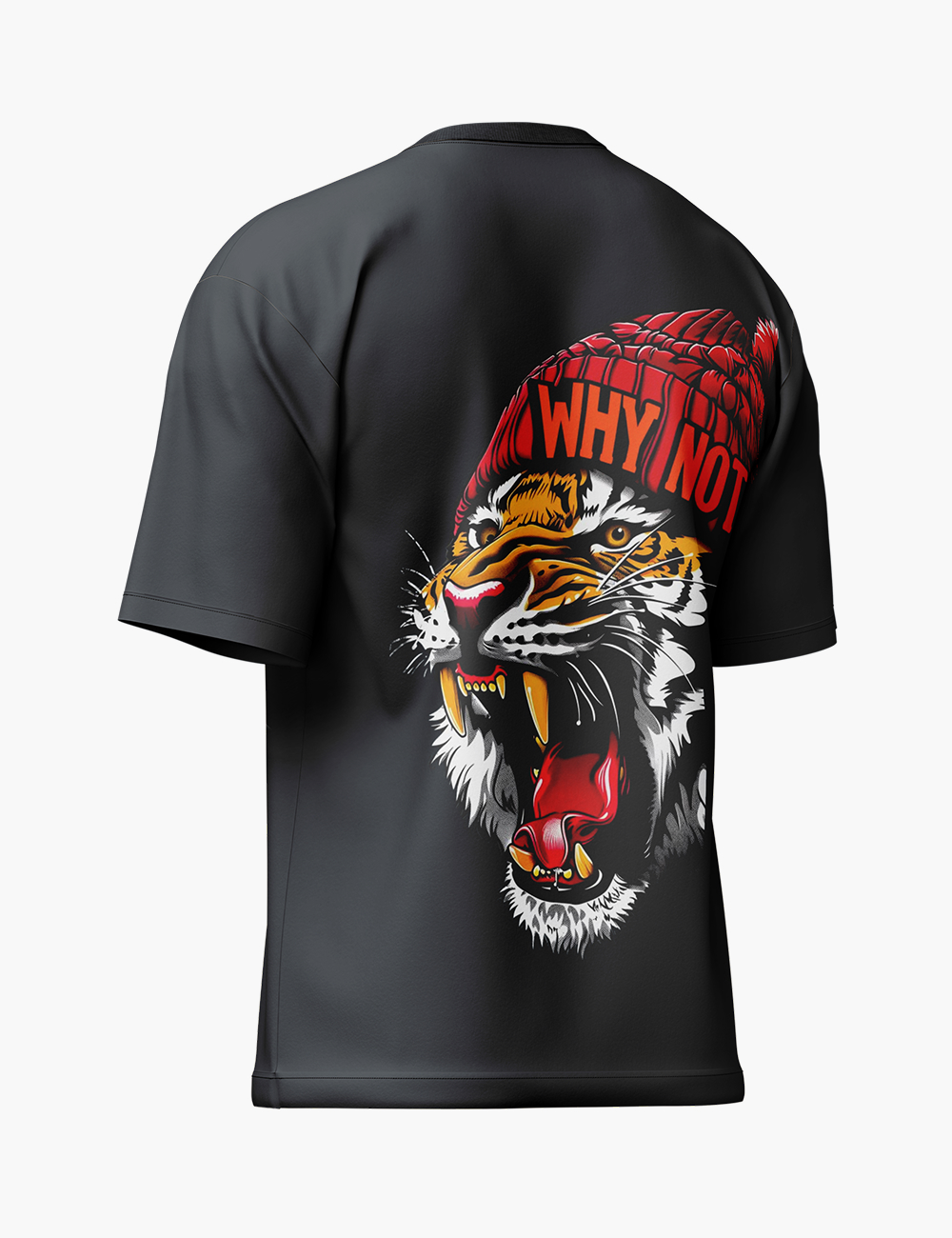 LURI Supima Cotton Oversized T-Shirt – Why Not Tiger Edition