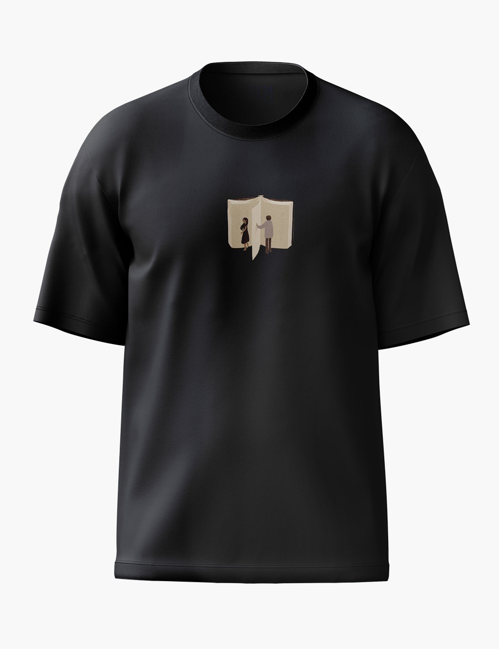 LURI Supima Cotton Unisex Oversized T-Shirt – Book Edition