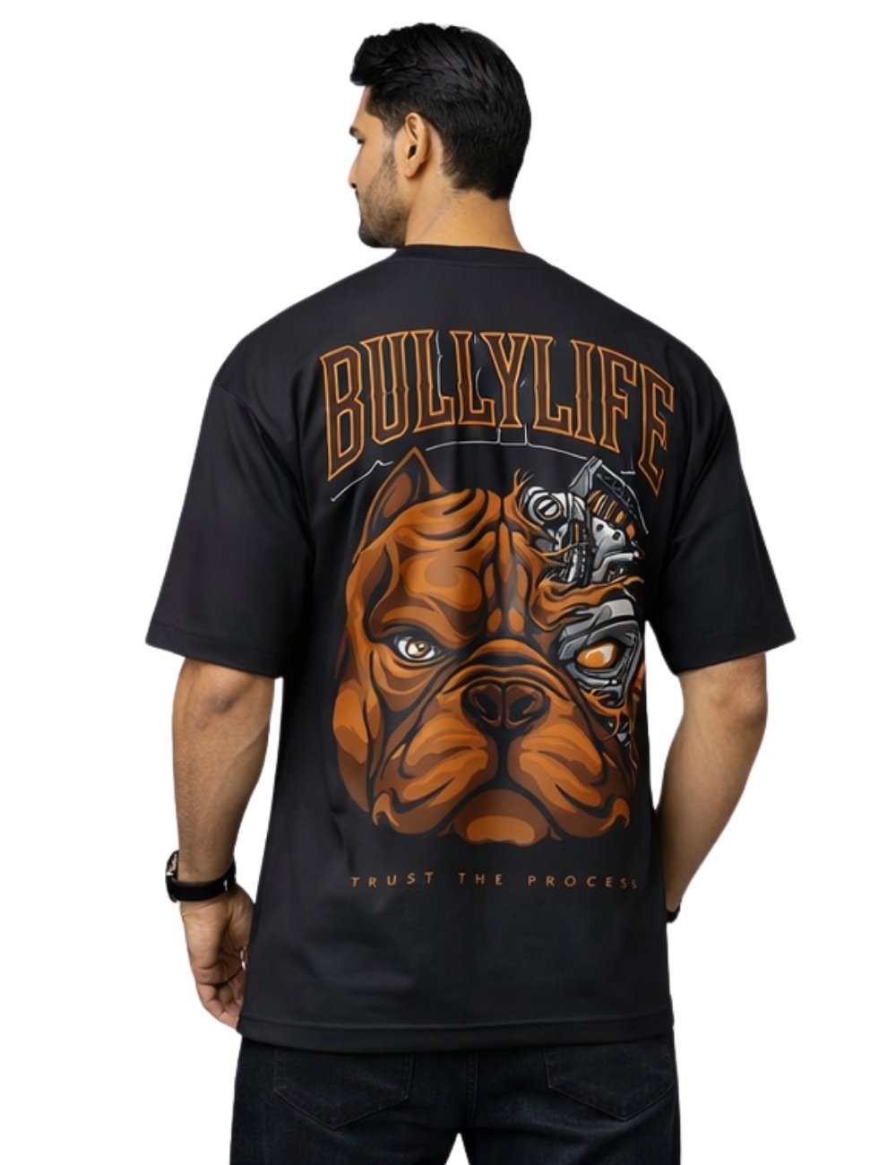 LURI Supima Cotton Unisex Oversized T-Shirt – BullyLife Edition