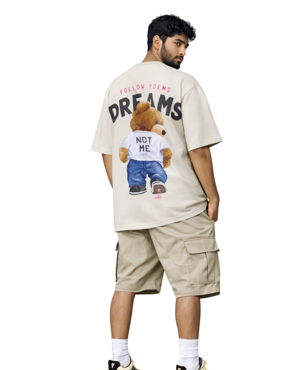 LURI Supima Cotton Unisex Oversized T-Shirt – Follow Your Dearms Edition