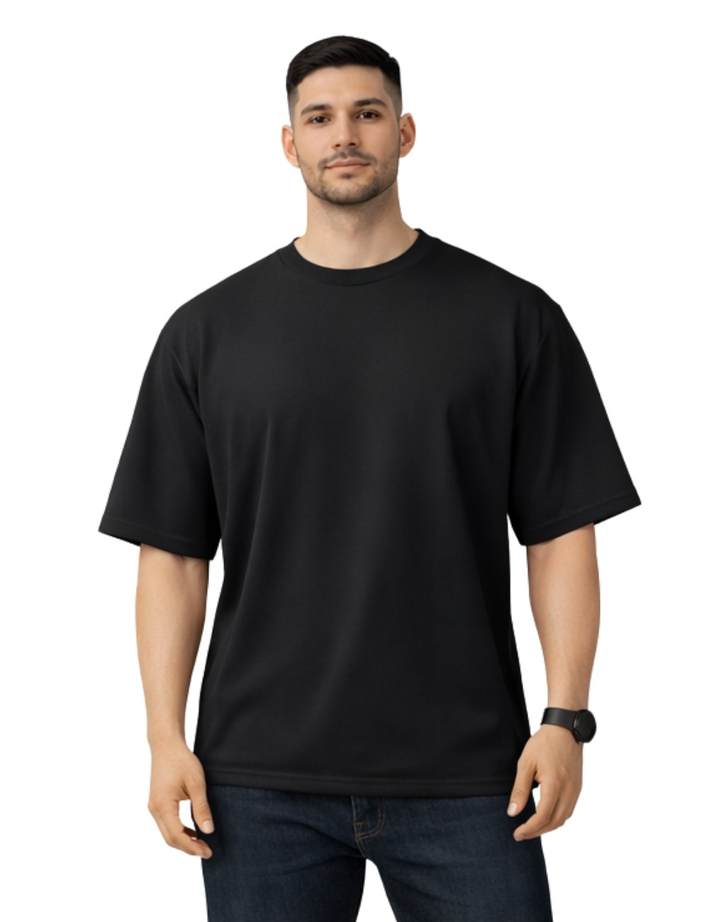 LURI Supima Cotton Unisex Oversized T-Shirt – Never Give Up Edition