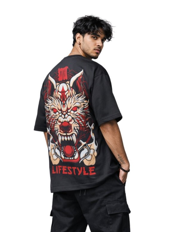 LURI Supima Cotton Unisex Oversized T-Shirt – Bloodfang Alpha Edition