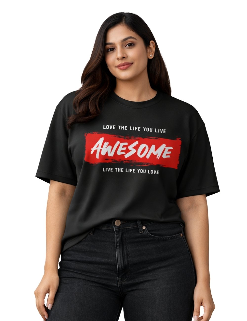 LURI Supima Cotton Unisex Oversized T-Shirt – Awesome Edition