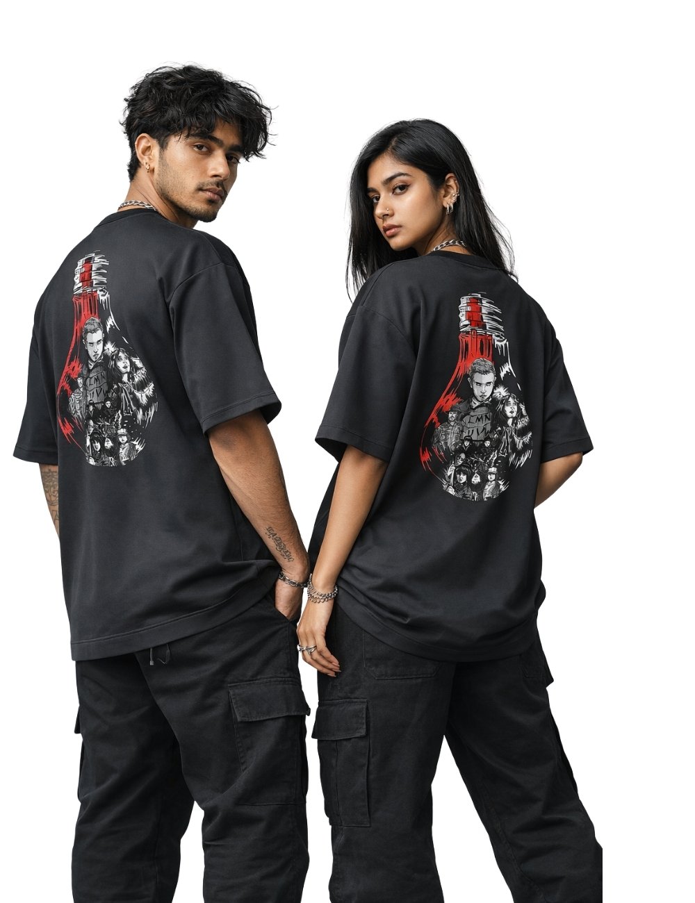 LURI Supima Cotton Unisex Oversized T-Shirt – Bloody Lightbulb Squad