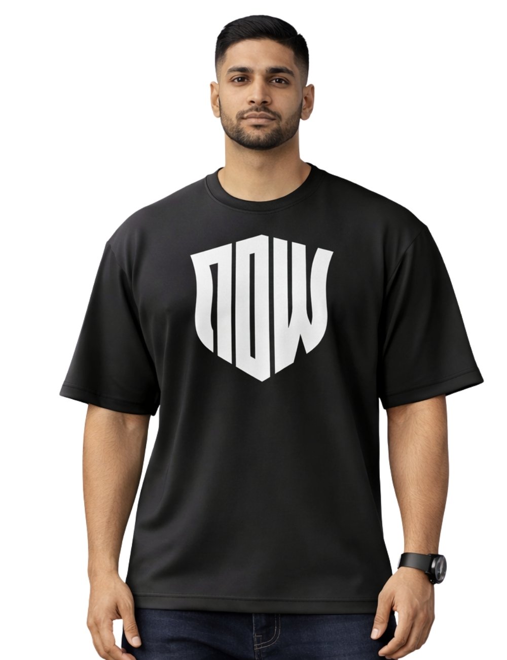 LURI Supima Cotton Unisex Oversized T-Shirt – Stay Humble Edition