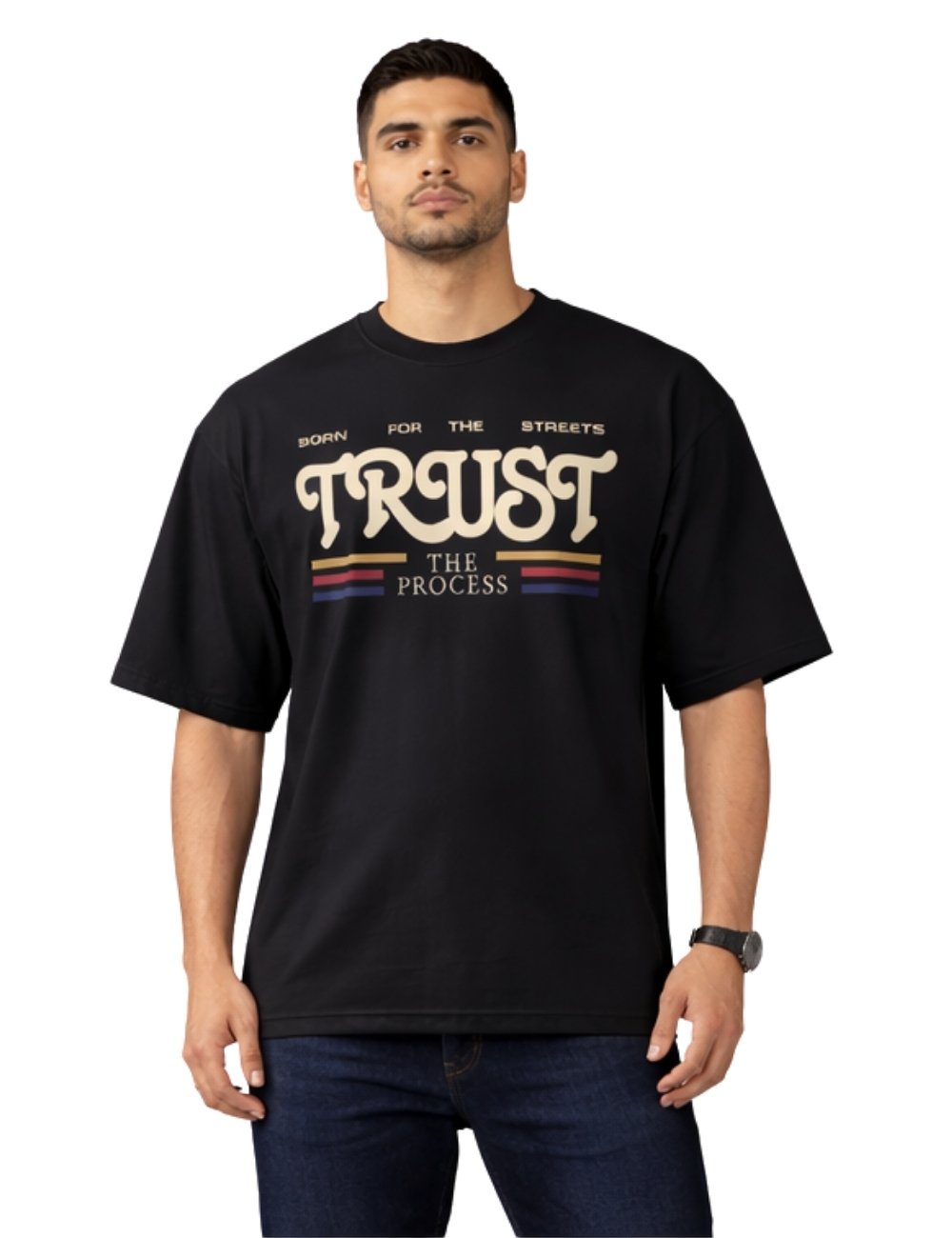 LURI Supima Cotton Unisex Oversized T-Shirt – Trust Edition