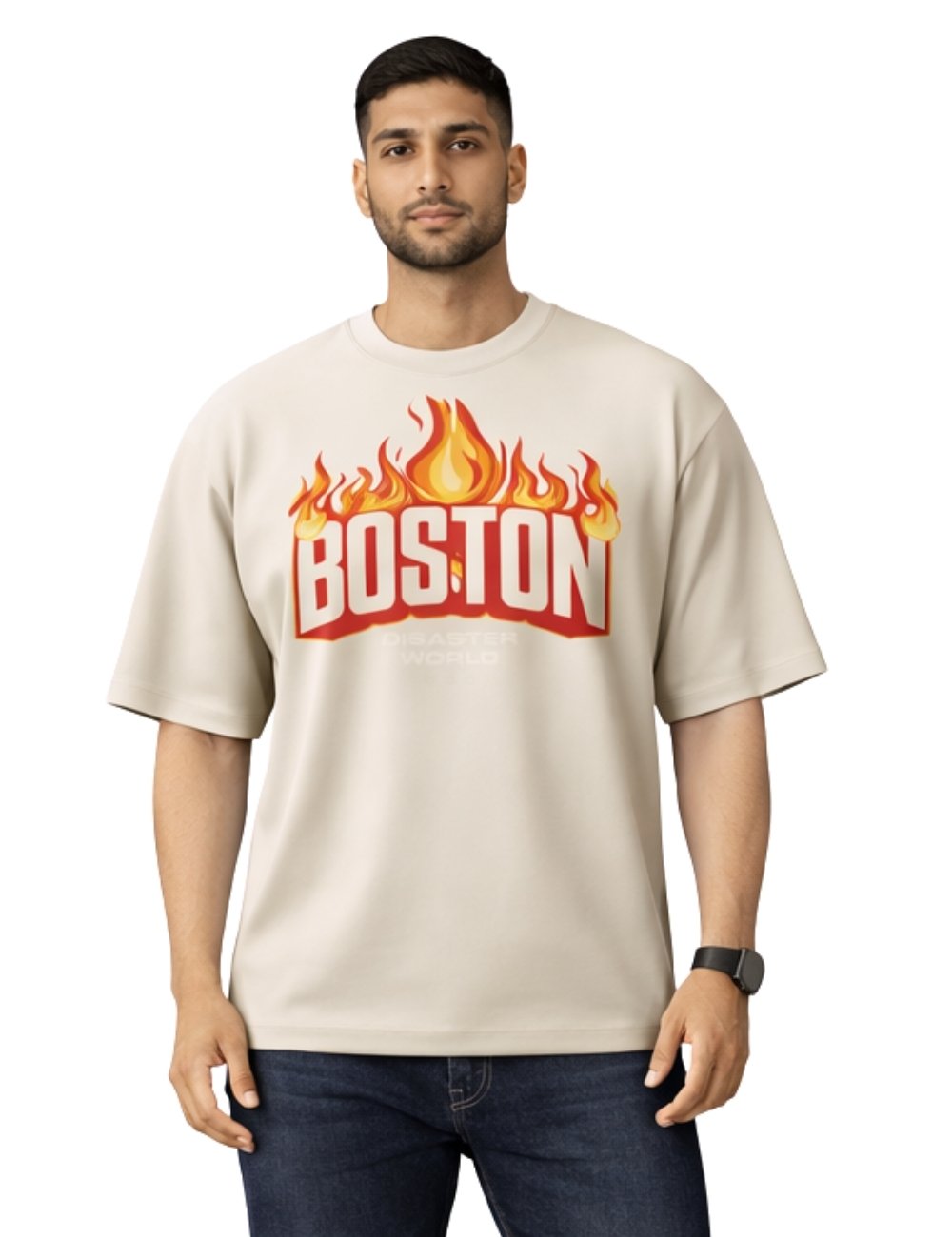 LURI Supima Cotton Unisex Oversized T-Shirt – Believe Edition