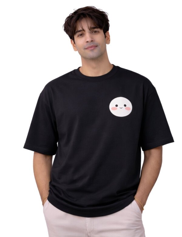 LURI Supima Cotton Unisex Oversized T-Shirt – Couple Collection 24 [Men and Women]