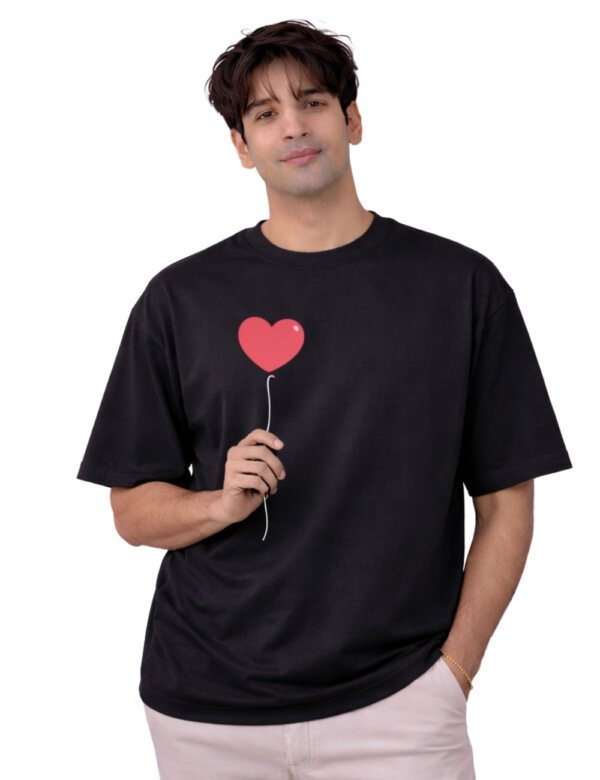 LURI Supima Cotton Unisex Oversized T-Shirt – Couple Collection 22 [Men and Women]