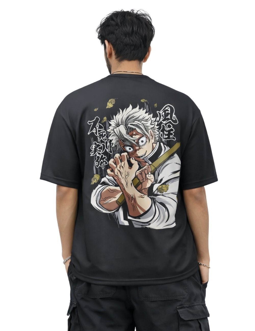 LURI Supima Cotton Unisex Oversized T-Shirt – Samurai Spirit Edition