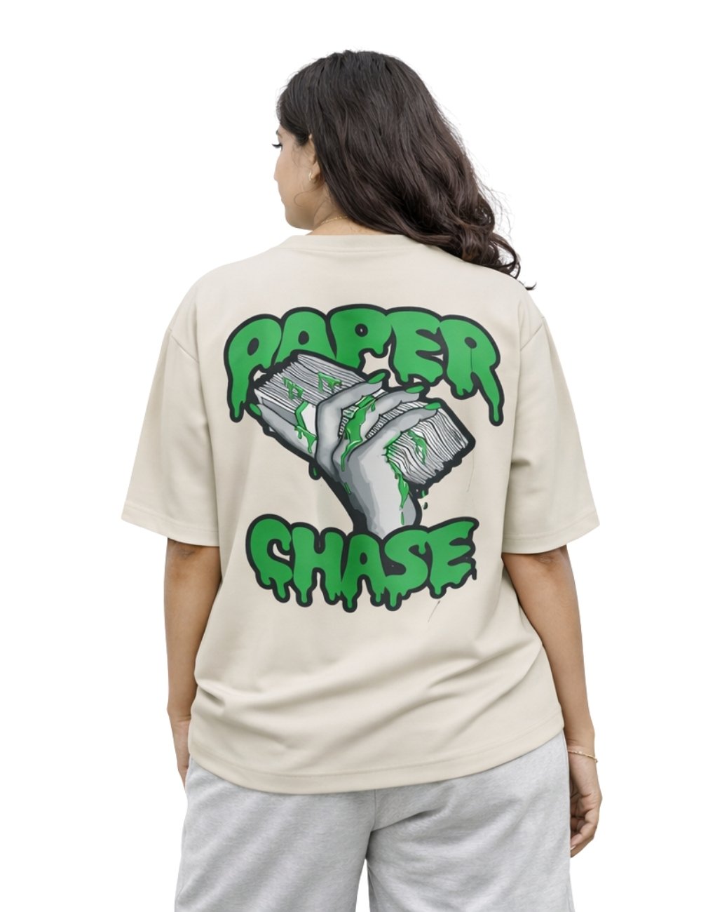 LURI Supima Cotton Unisex Oversized T-Shirt – Paper Chase Street Edition